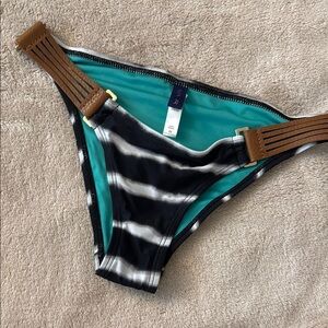 VIX | Striped Bikini Bottom